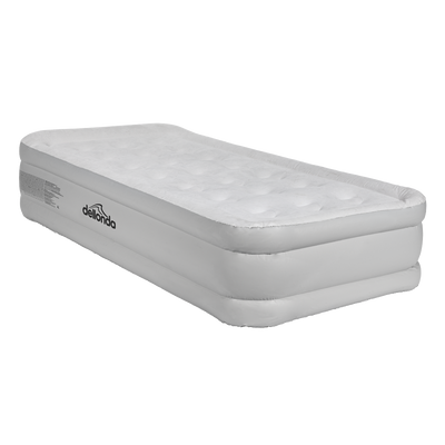 Dellonda DL144 Raised Air Bed with Removable Electric Pump & Storage Bag - Single
