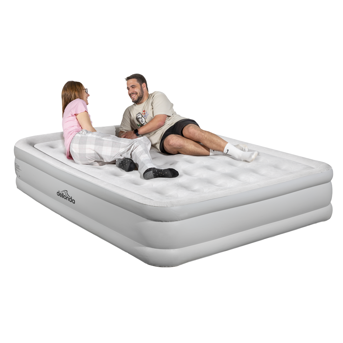 Dellonda DL145 Raised Air Bed with Removable Electric Pump & Storage Bag - Queen - additional view 13