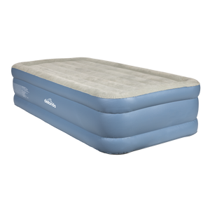 Dellonda DL146 Raised Air Bed with Built-in Electric Pump & Storage Bag - Single