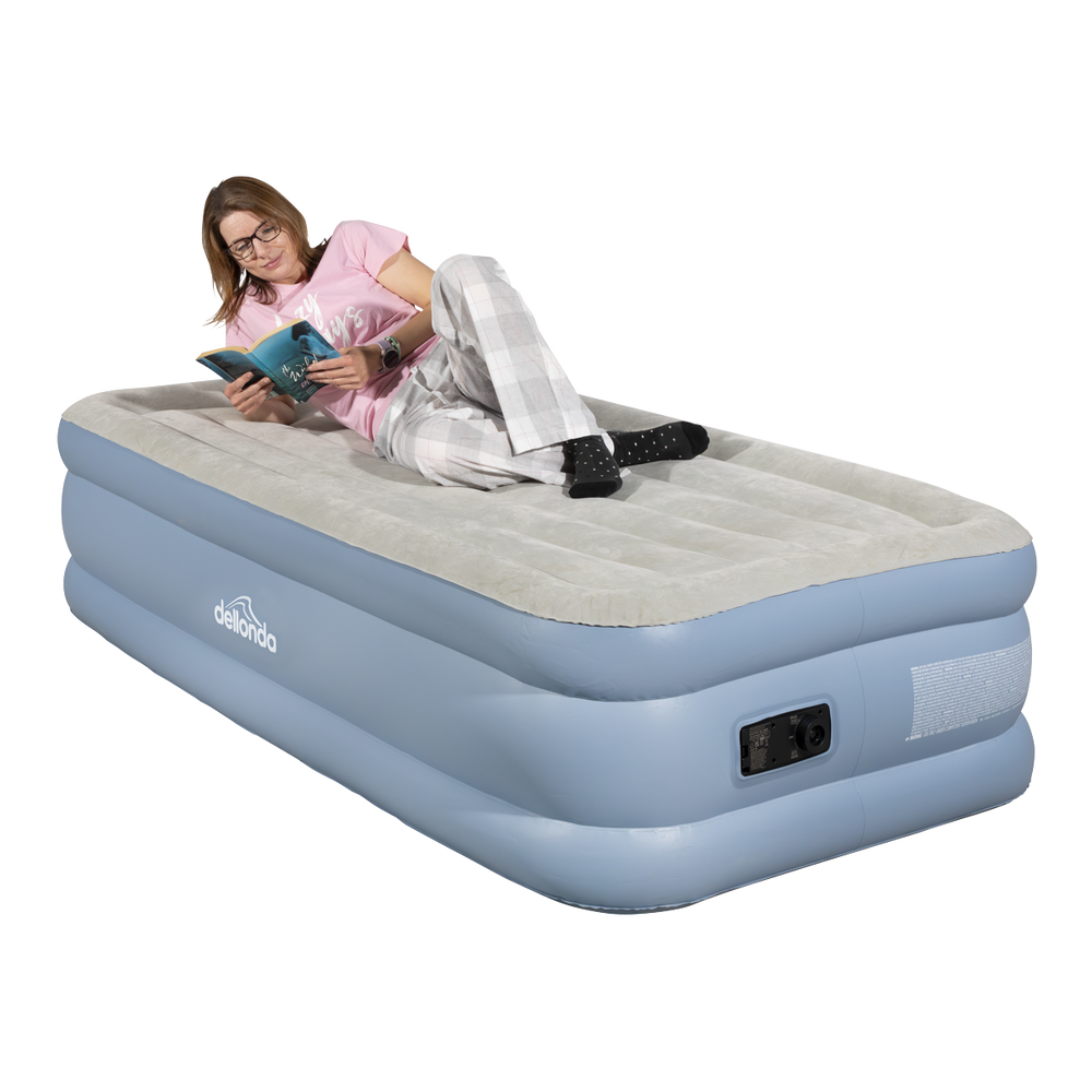 Dellonda DL146 Raised Air Bed with Built-in Electric Pump & Storage Bag - Single - additional view 12