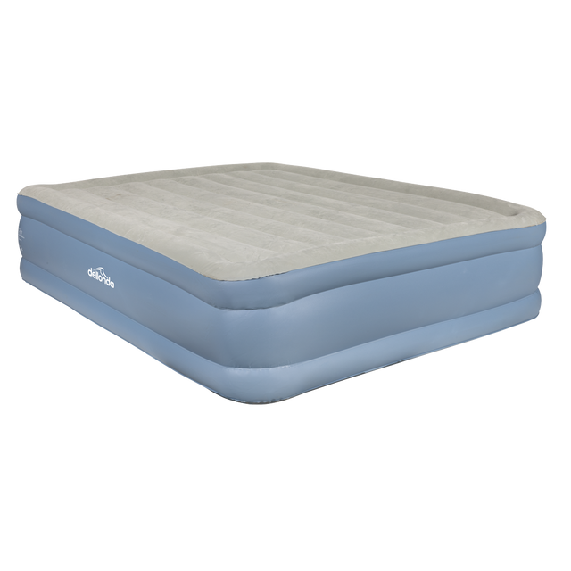 Dellonda DL147 Raised Air Bed with Built-in Electric Pump & Storage Bag - Queen