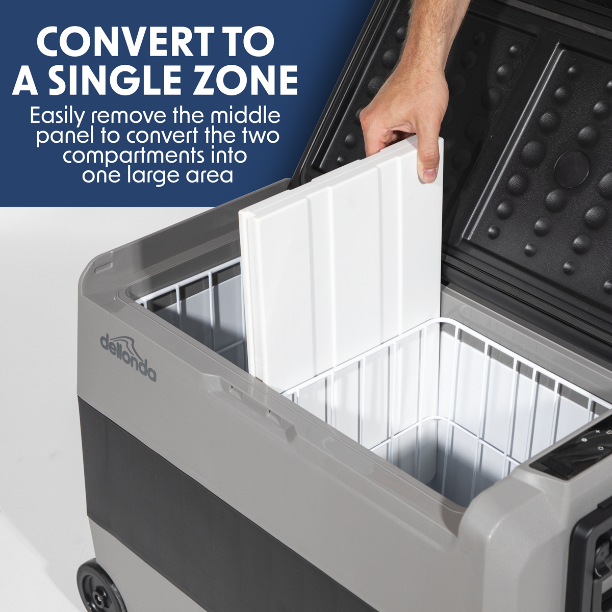 Dellonda DL15 Portable Fridge Freezer/Cool Box with LED Display 60L - additional view 8