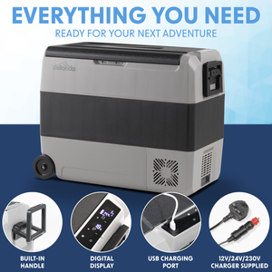 Dellonda DL15 Portable Fridge Freezer/Cool Box with LED Display 60L - additional view 11
