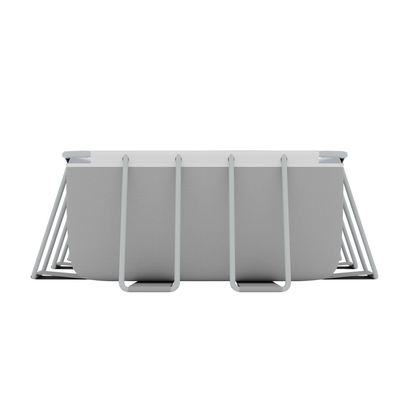 Dellonda DL150 Deluxe Steel Frame Rectangular Swimming Pool with Step Ladder & Filter Pump 21ft - additional view 8