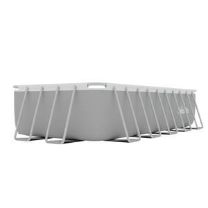 Dellonda DL150 Deluxe Steel Frame Rectangular Swimming Pool with Step Ladder & Filter Pump 21ft - additional view 9