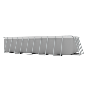 Dellonda DL150 Deluxe Steel Frame Rectangular Swimming Pool with Step Ladder & Filter Pump 21ft - additional view 10