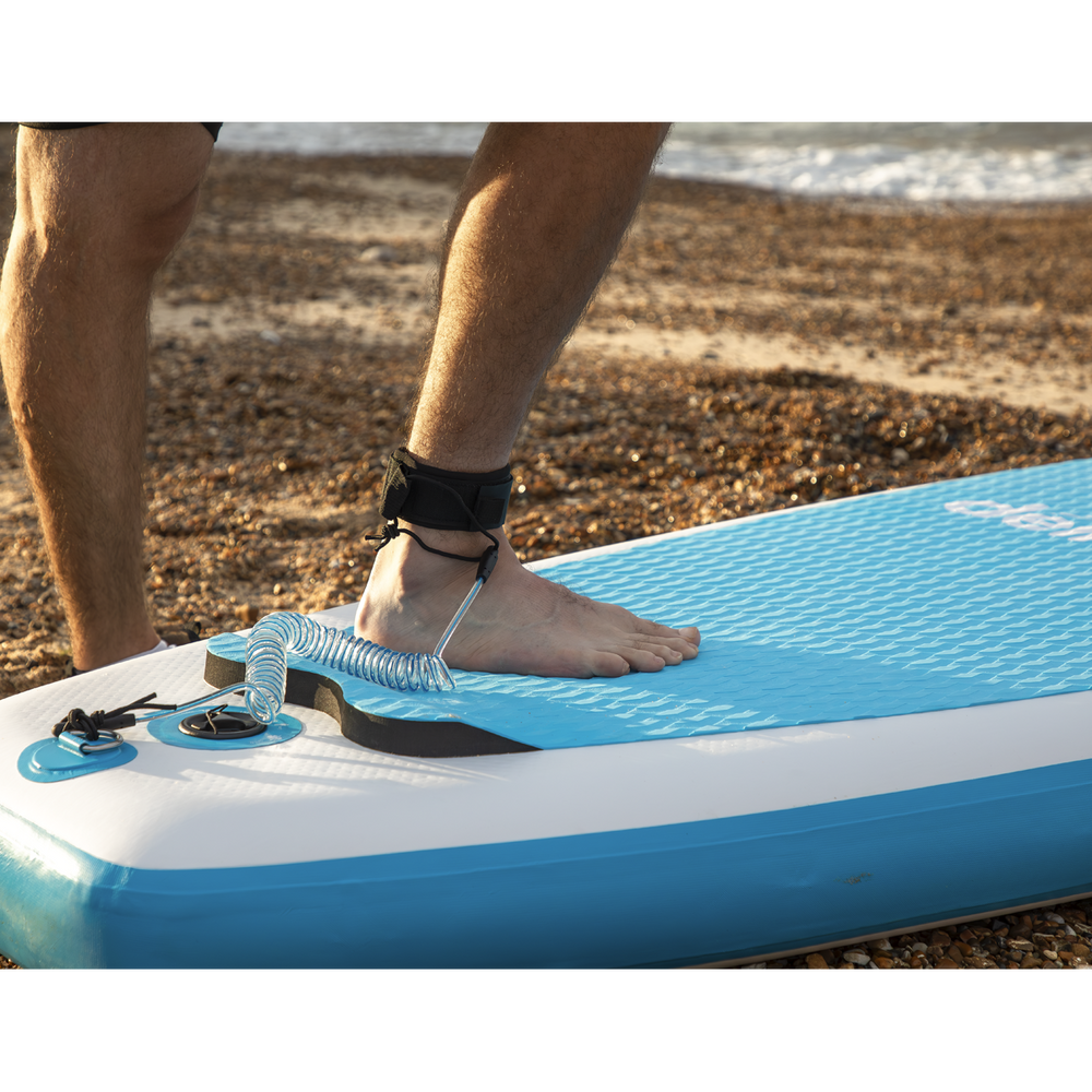 Dellonda DL152 Inflatable Stand-Up Paddle Board 10'6" - Light Blue/White - additional view 3