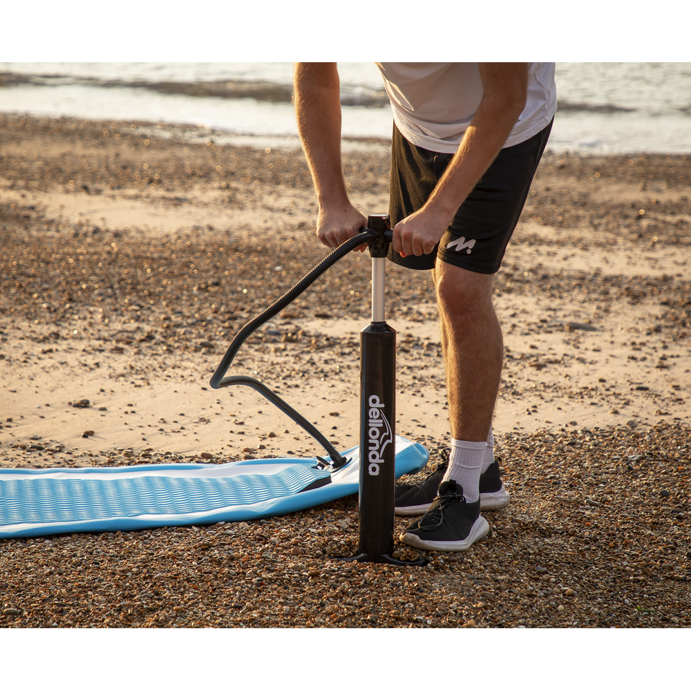Dellonda DL152 Inflatable Stand-Up Paddle Board 10'6" - Light Blue/White - additional view 11