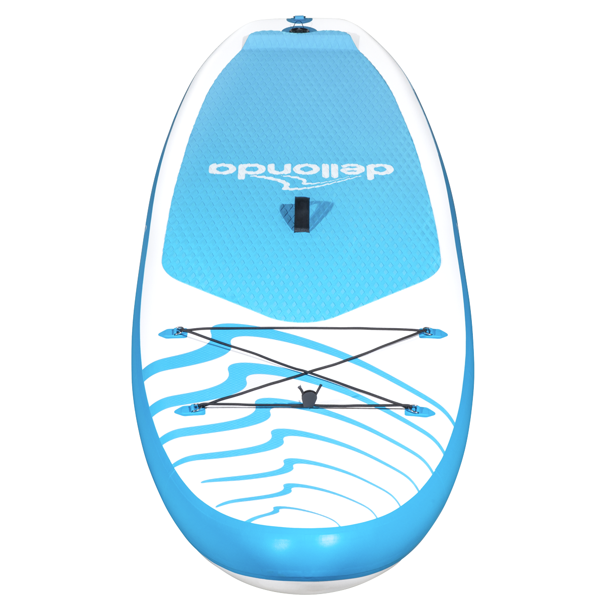 Dellonda DL152 Inflatable Stand-Up Paddle Board 10'6" - Light Blue/White - additional view 17