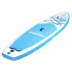 Dellonda DL152 Inflatable Stand-Up Paddle Board 10'6" - Light Blue/White - additional view 14
