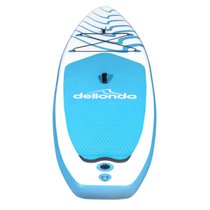 Dellonda DL152 Inflatable Stand-Up Paddle Board 10'6" - Light Blue/White - additional view 16
