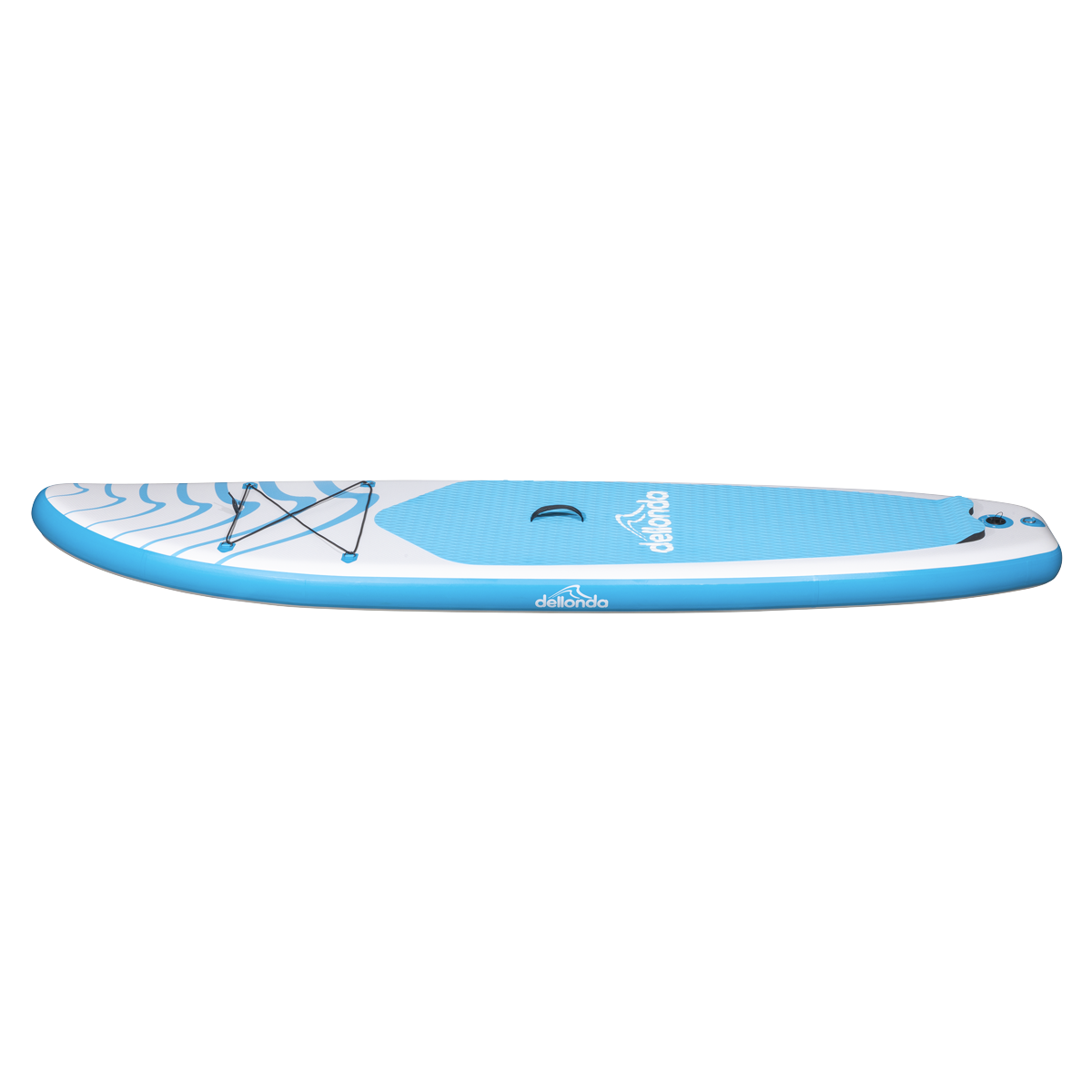Dellonda DL152 Inflatable Stand-Up Paddle Board 10'6" - Light Blue/White - additional view 15