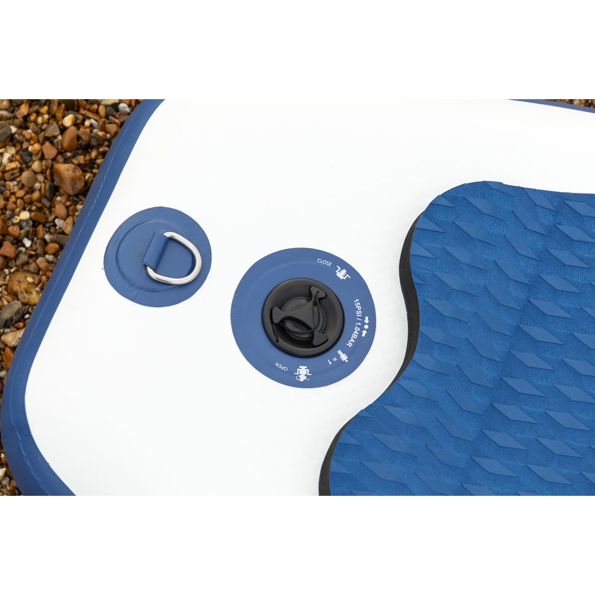 Dellonda DL153 Inflatable Stand-Up Paddle Board 10'2" - Dark Blue/White - additional view 16