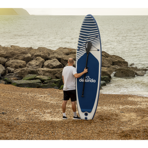 Dellonda DL153 Inflatable Stand-Up Paddle Board 10'2" - Dark Blue/White - additional view 22