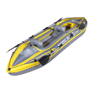 Dellonda DL155 Inflatable 2-Person Kayak/Canoe Set with Pump, Carry Bag & 2 Oars - Blue/Yellow/White - additional view 9