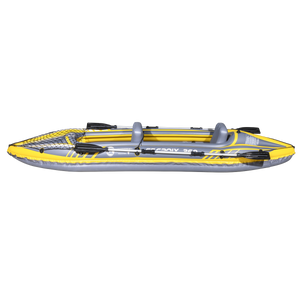 Dellonda DL155 Inflatable 2-Person Kayak/Canoe Set with Pump, Carry Bag & 2 Oars - Blue/Yellow/White - additional view 12