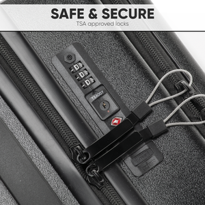 Dellonda DL156 Cabin Size Luggage with Laptop Compartments & Dual TSA Lock 18" - additional view 13
