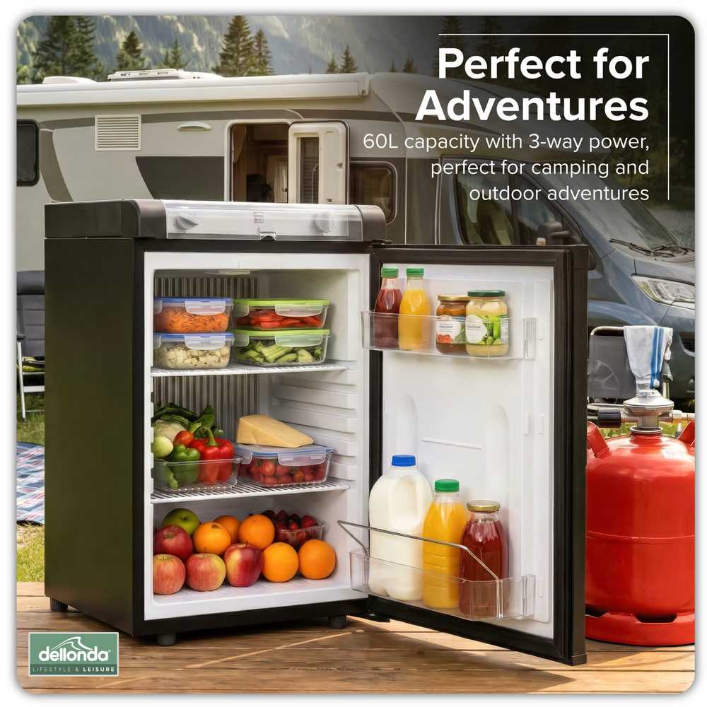 Dellonda DL159 3-Way Fridge 60L - additional view 15