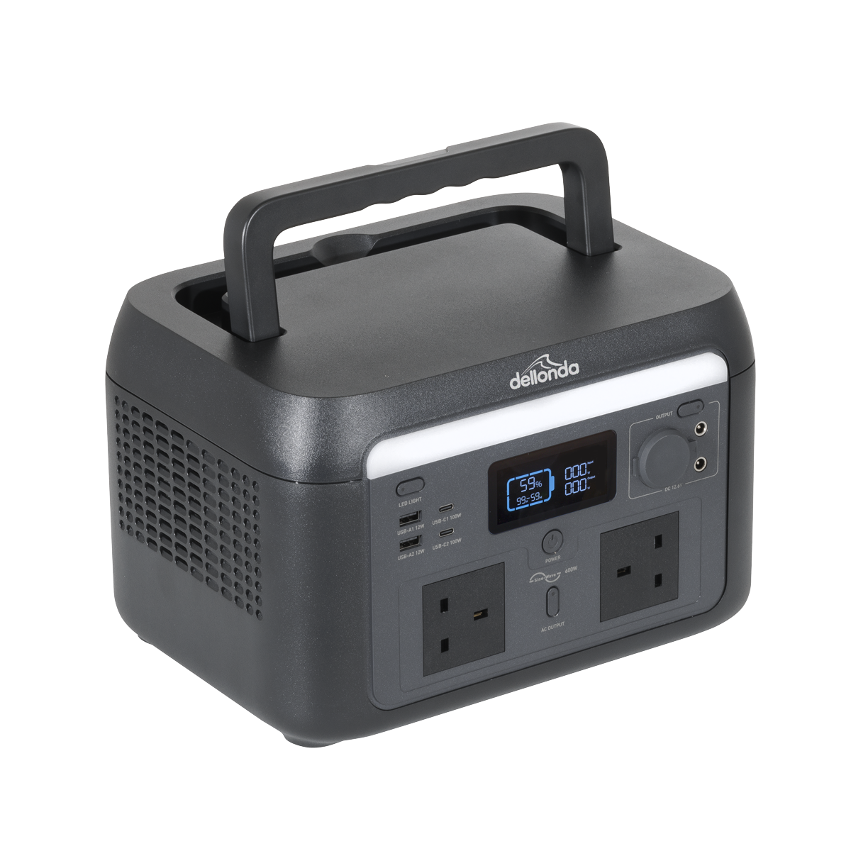 Dellonda DL161 Portable Power Station 600W - additional view 8