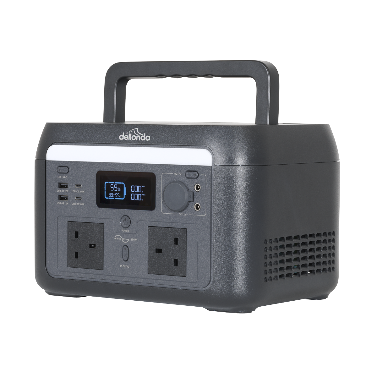 Dellonda DL161 Portable Power Station 600W - additional view 2