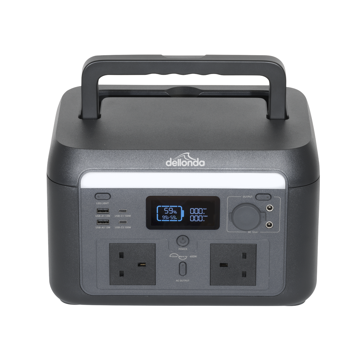 Dellonda DL161 Portable Power Station 600W - additional view 6