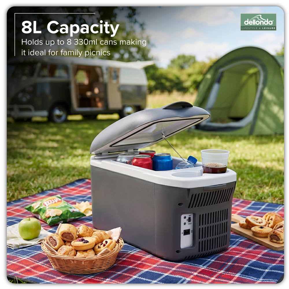 Dellonda DL166 8L Portable Cool Box 12V - additional view 10