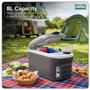 Dellonda DL166 8L Portable Cool Box 12V - additional view 10