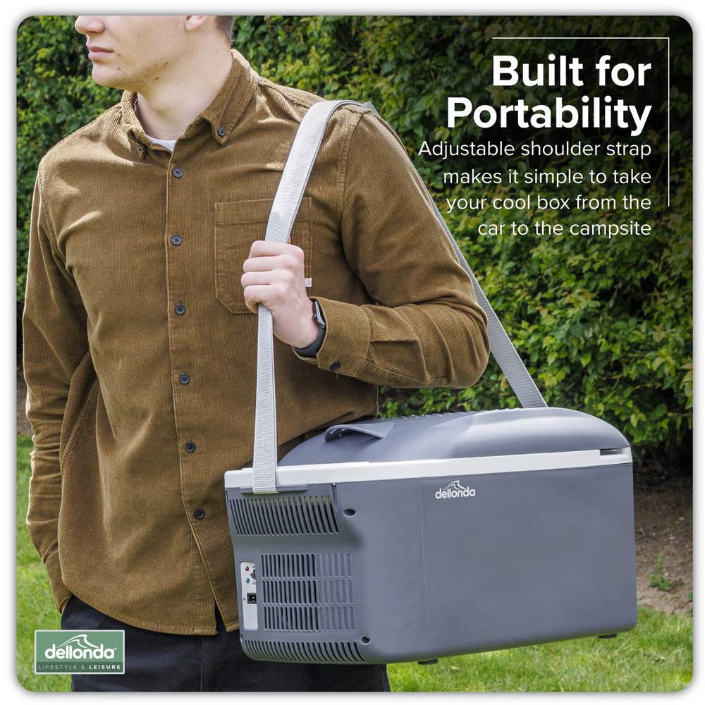 Dellonda DL167 16L Portable Cool Box 12V/230V - additional view 10