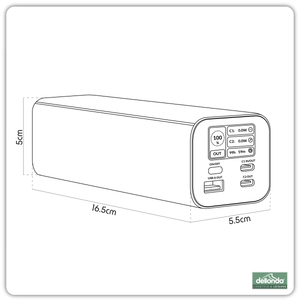Dellonda DL168 Portable Power Bank 140W 27000mAh - additional view 11