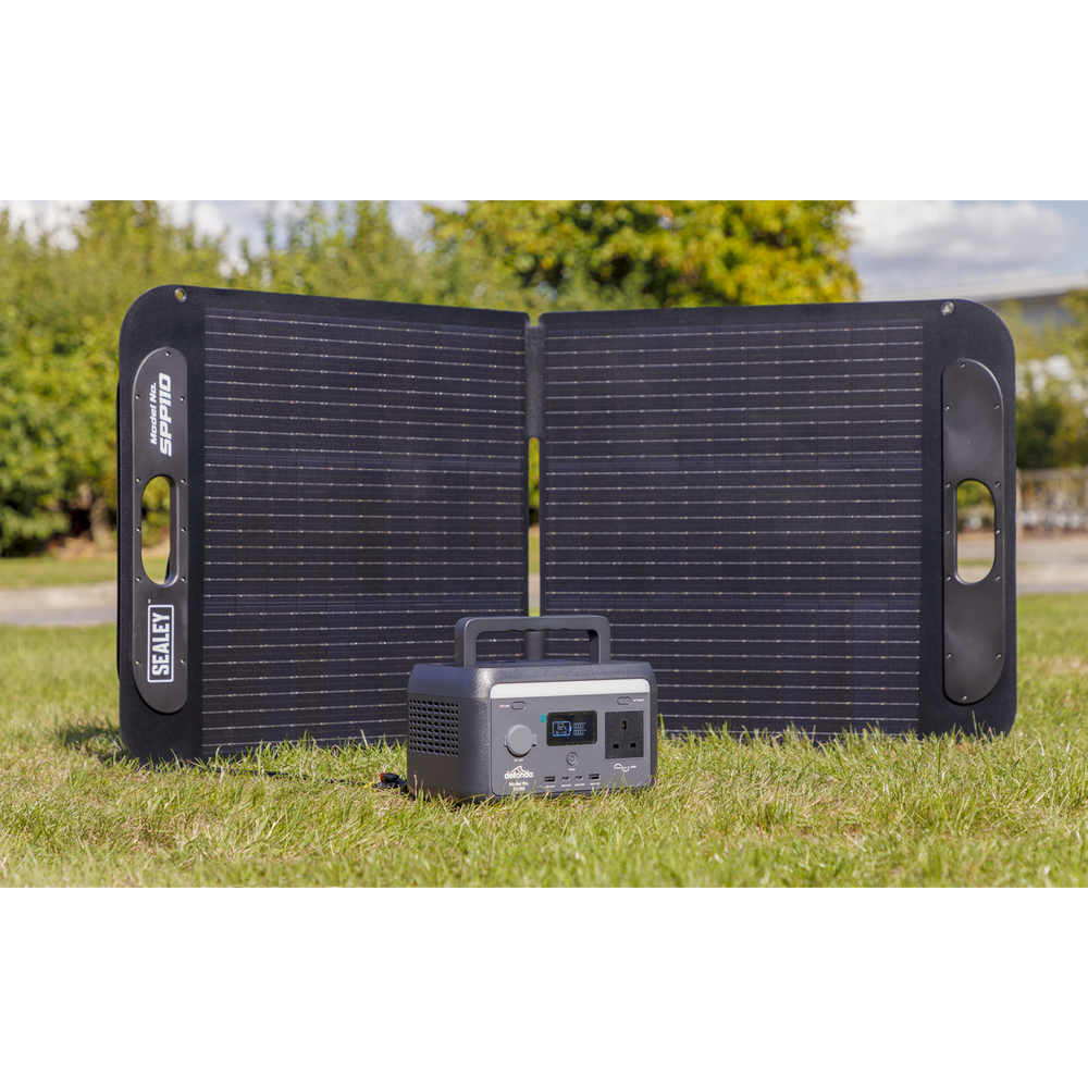 Dellonda DL178 Portable Power Station 300W & ETFE Foldable Solar Panel 110W - additional view 2