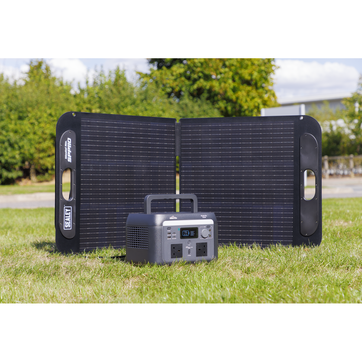 Dellonda DL179 Portable Power Station 600W & ETFE Foldable Solar Panel 110W - additional view 2