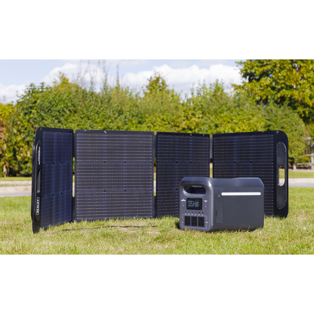 Dellonda DL180 Portable Power Station 1800W & ETFE Foldable Solar Panel 220W - additional view 2