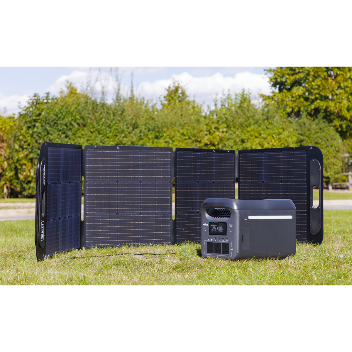 Dellonda DL180 Portable Power Station 1800W & ETFE Foldable Solar Panel 220W - additional view 2