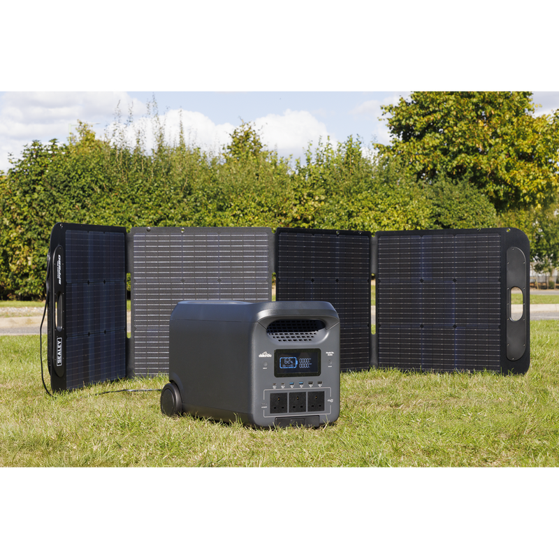 Dellonda DL181 Portable Power Station 3000W & ETFE Foldable Solar Panel 220W - additional view 2