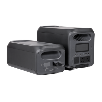 Dellonda DL182 Portable Power Station 3000W & Battery Expansion Pack 2560Wh