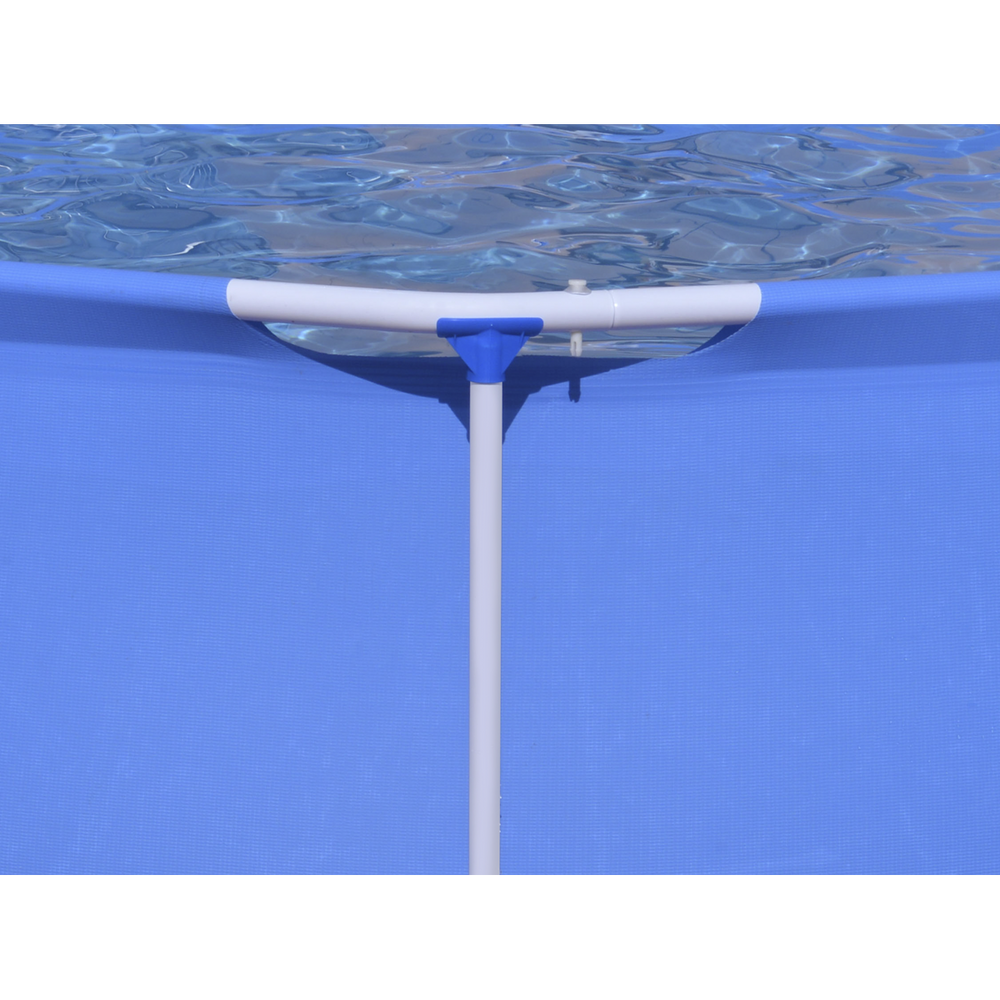 Dellonda DL19 Steel Frame Round Swimming Pool & Filter Pump 10ft - Blue - additional view 5