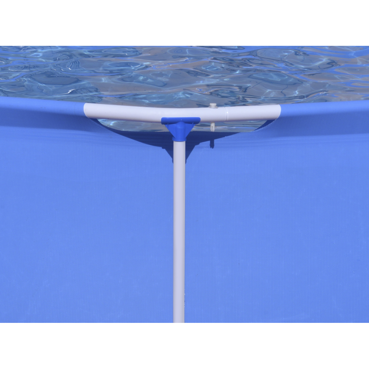 Dellonda DL19 Steel Frame Round Swimming Pool & Filter Pump 10ft - Blue - additional view 5