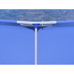 Dellonda DL19 Steel Frame Round Swimming Pool & Filter Pump 10ft - Blue - additional view 5