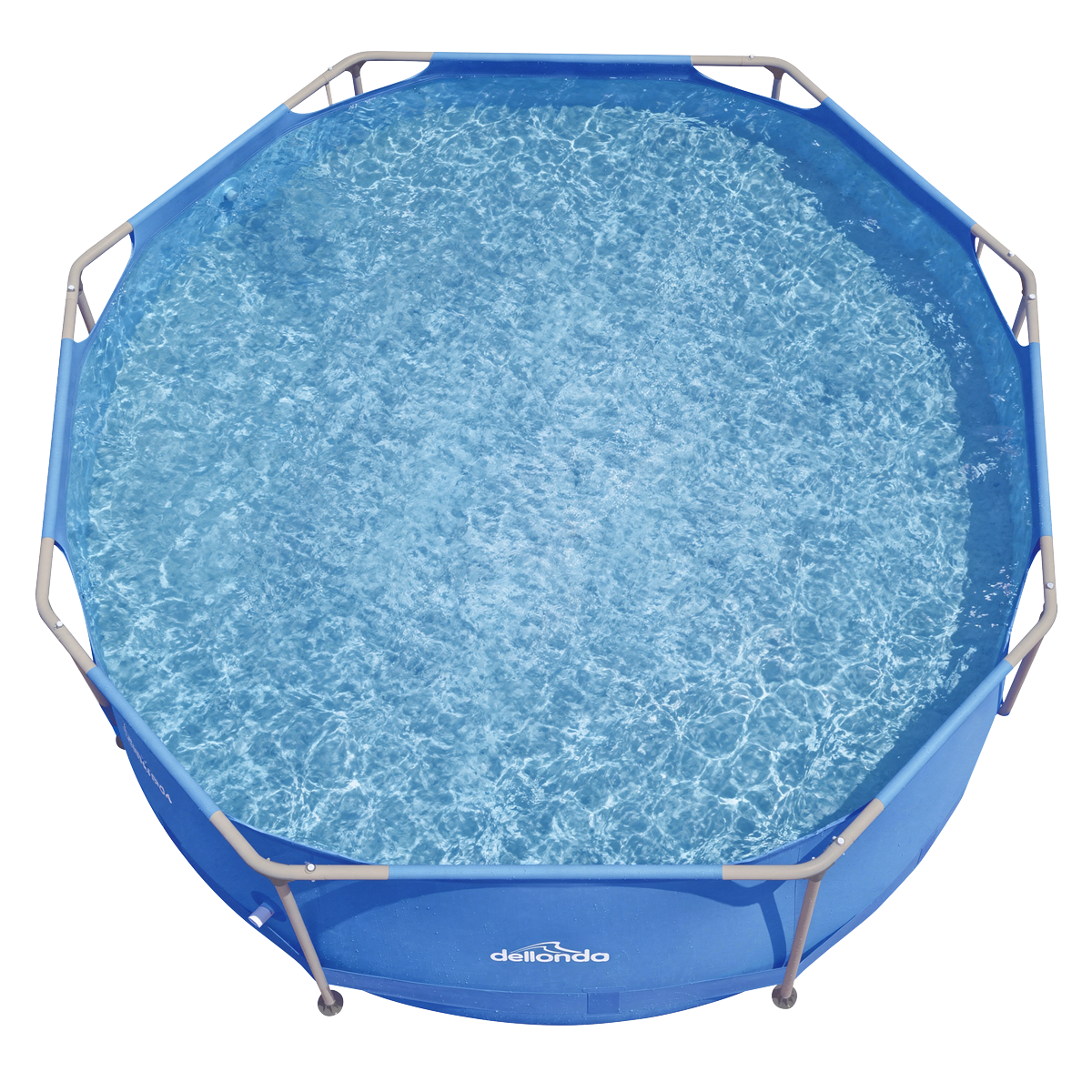 Dellonda DL19 Steel Frame Round Swimming Pool & Filter Pump 10ft - Blue - additional view 9