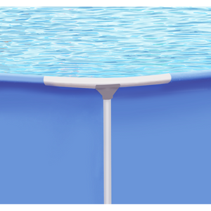 Dellonda DL20 Steel Frame Round Swimming Pool with Filter Pump 12ft - Blue - additional view 2