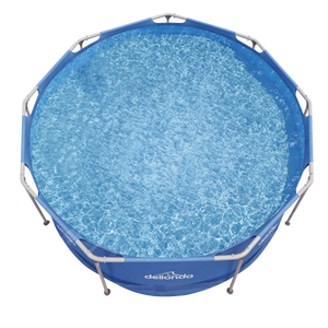 Dellonda DL20 Steel Frame Round Swimming Pool with Filter Pump 12ft - Blue - additional view 4