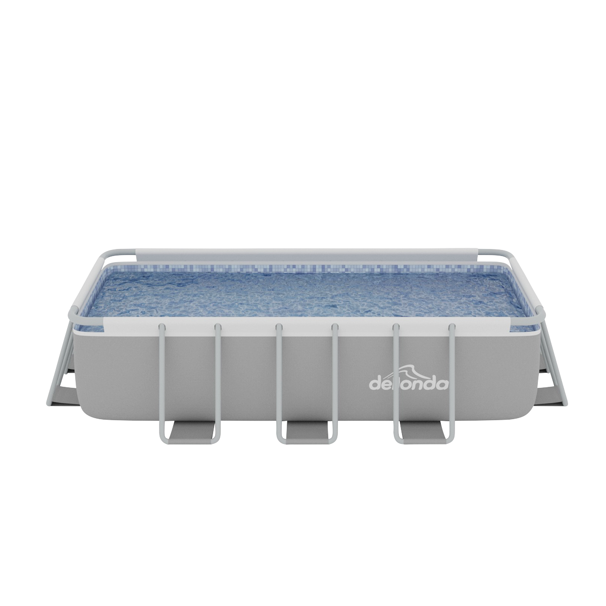 Dellonda DL21 Deluxe Steel Frame Swimming Pool with Filter Pump 13ft - additional view 7