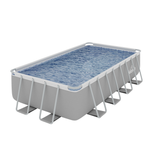 Dellonda DL22 Deluxe Steel Frame Swimming Pool with Filter Pump 18ft