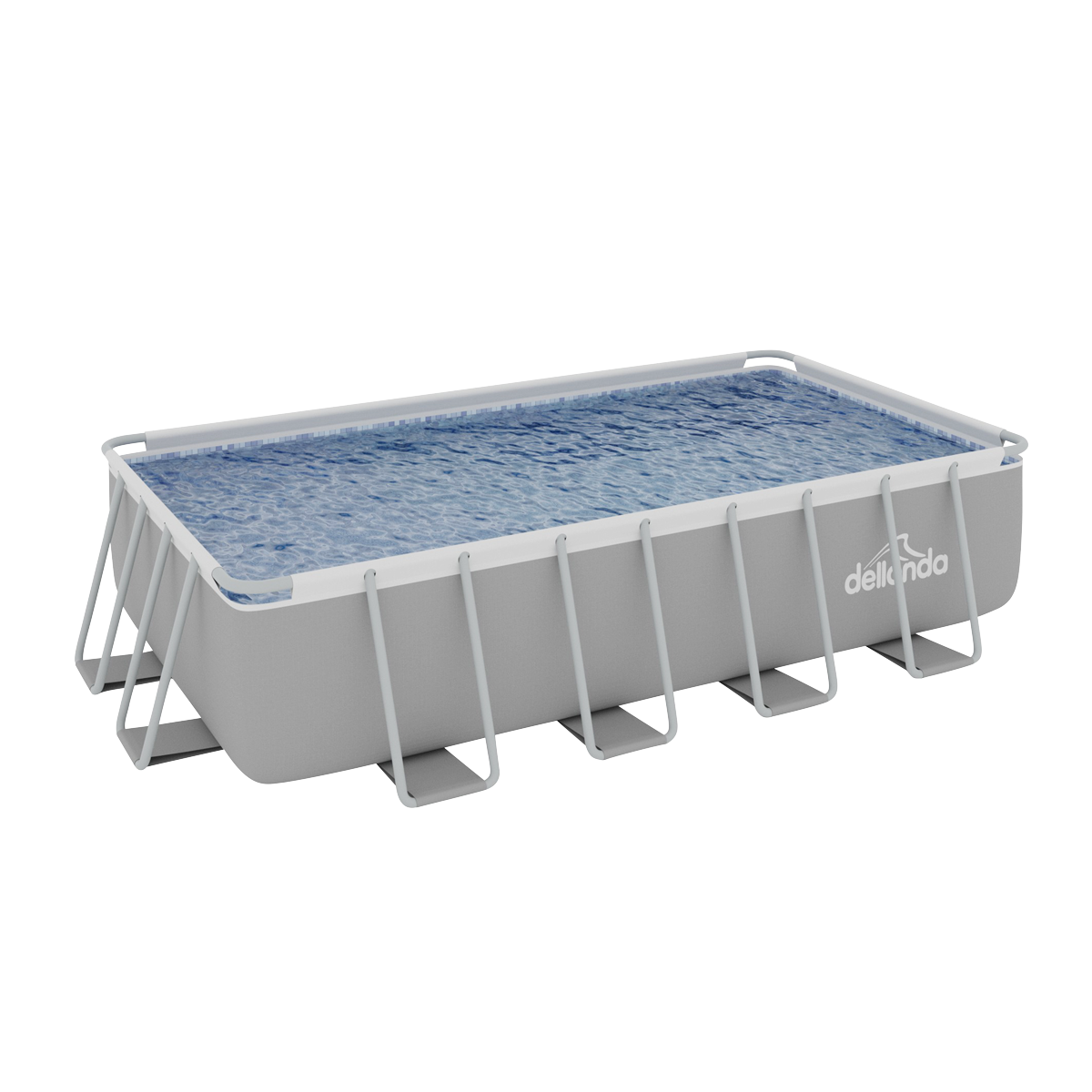 Dellonda DL22 Deluxe Steel Frame Swimming Pool with Filter Pump 18ft - additional view 10