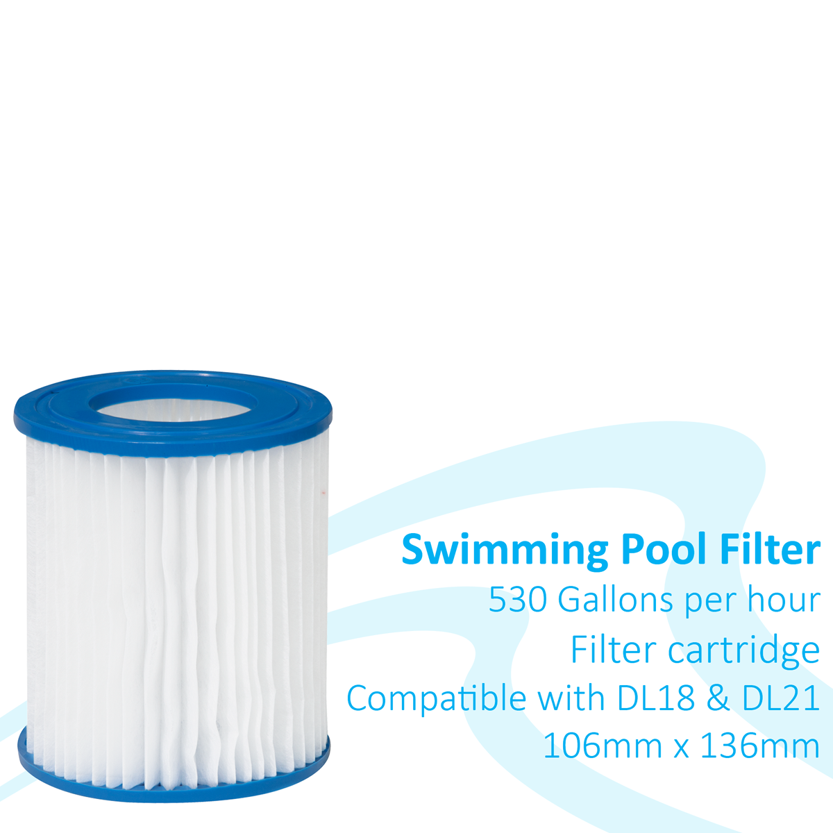 Dellonda DL36 Swimming Pool Filter Cartridge - additional view 4