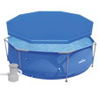 Dellonda DL40 Swimming Pool Top Cover with Rope Ties for DL19