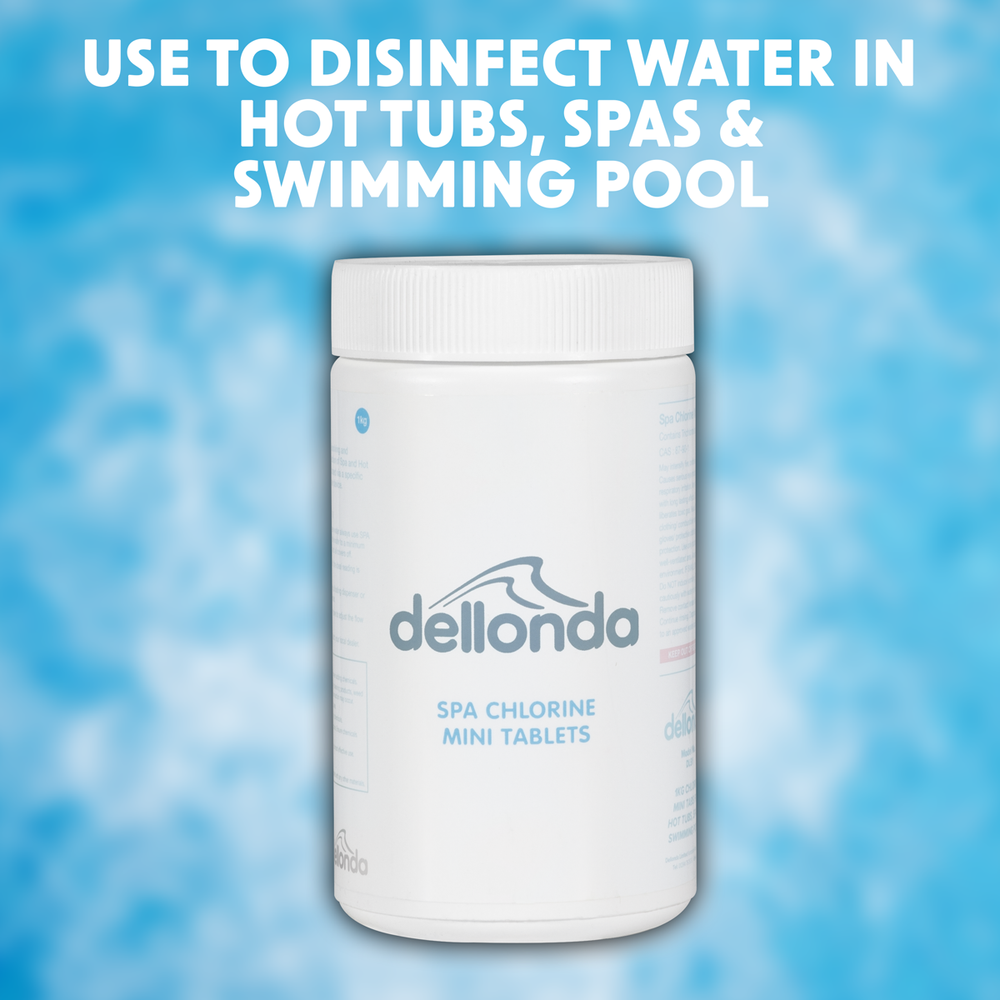 Dellonda DL51 Chlorine Mini Tabs for Hot Tubs/Spas & Swimming Pools 1kg - additional view 5