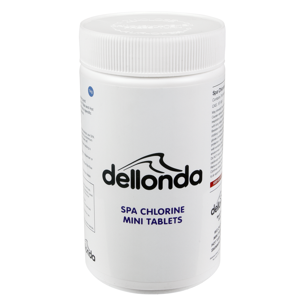 Dellonda DL51 Chlorine Mini Tabs for Hot Tubs/Spas & Swimming Pools 1kg