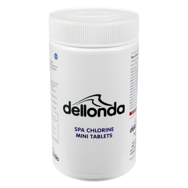 Dellonda DL51 Chlorine Mini Tabs for Hot Tubs/Spas & Swimming Pools 1kg