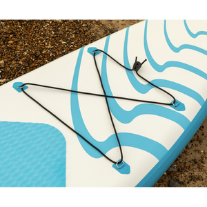 Dellonda DL152 Inflatable Stand-Up Paddle Board 10'6" - Light Blue/White - additional view 12